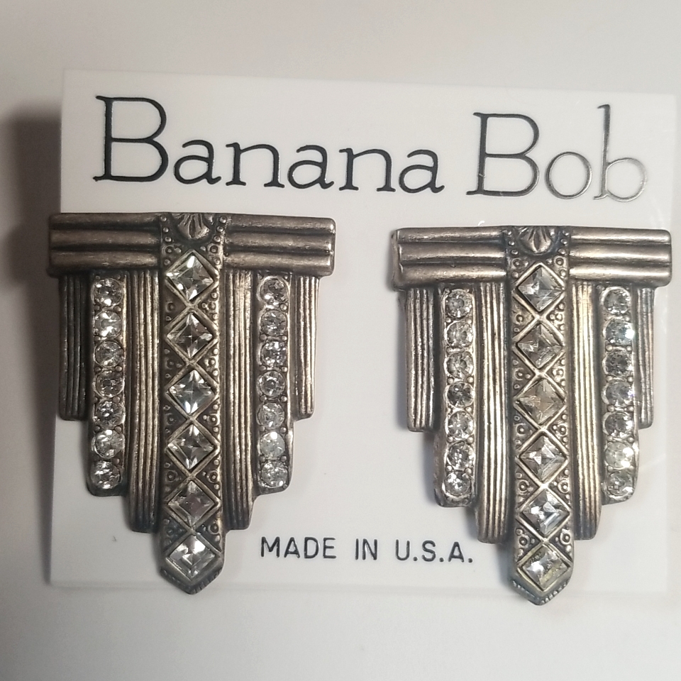 Vintage Banana Bob Earrings 30$